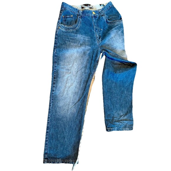 Vintage Y2k Raider Jeans 40x34 Baggy Skate Wide Leg 90s Hip Hop - Picture 7 of 7